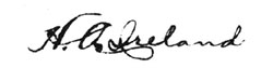Harry Ireland signature