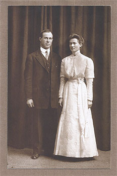 Harry and Myrtle Wedding, 1911